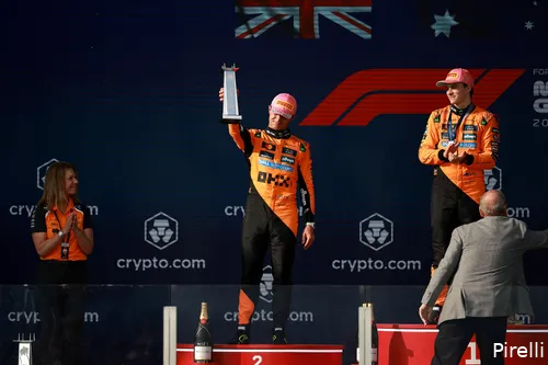 pirelli mclaren oscar piastri lando norris miami gp 2025 zondag podium 2