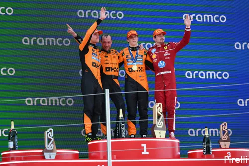 <i>Piastri was dit weekend de sterkere McLaren-coureur.</i>