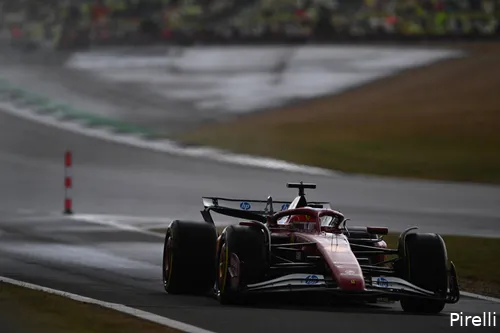 charles leclerc ferrari 2025 silverstone groot brittannie zondag race pirelli
