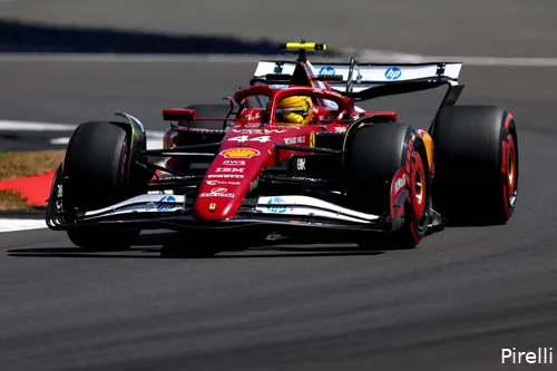 ferrari lewis hamilton 5 friday silverstone 2025