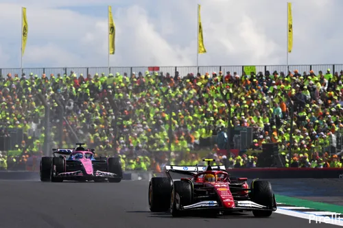 lewis hamilton ferrari 2025 silverstone groot brittannie zondag race pirelli