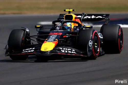 red bull racing arvid lindblad 4 friday silverstone 2025