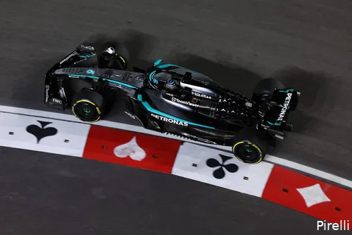 Russell-Mercedes23-thursday-lasvegas-2025