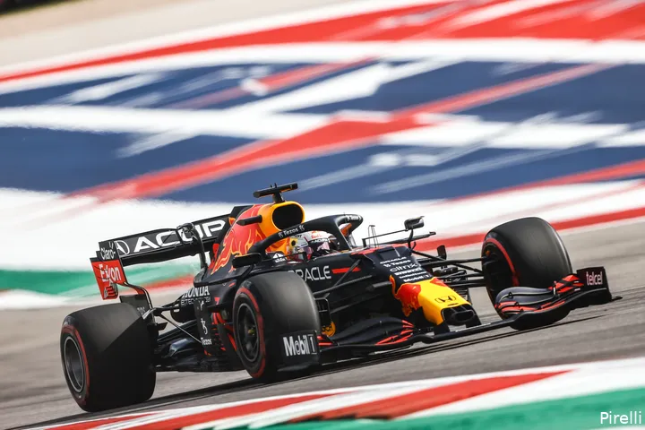 Verstappen had met name op COTA last van zichtproblemen na de crash op Silverstone.