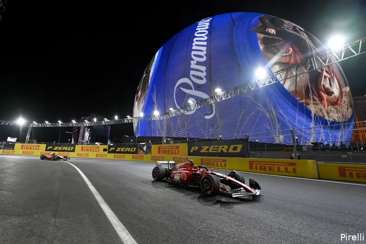 charles leclerc ferrari livery saturday lasvegas 2023
