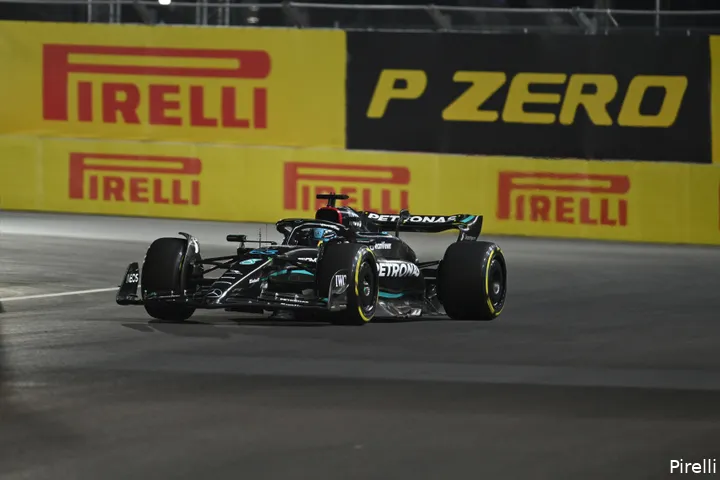 Mercedes had het in 2023 niet altijd even makkelijk, maar aan motivatie geen gebrek volgens Allison. (Foto: Pirelli)