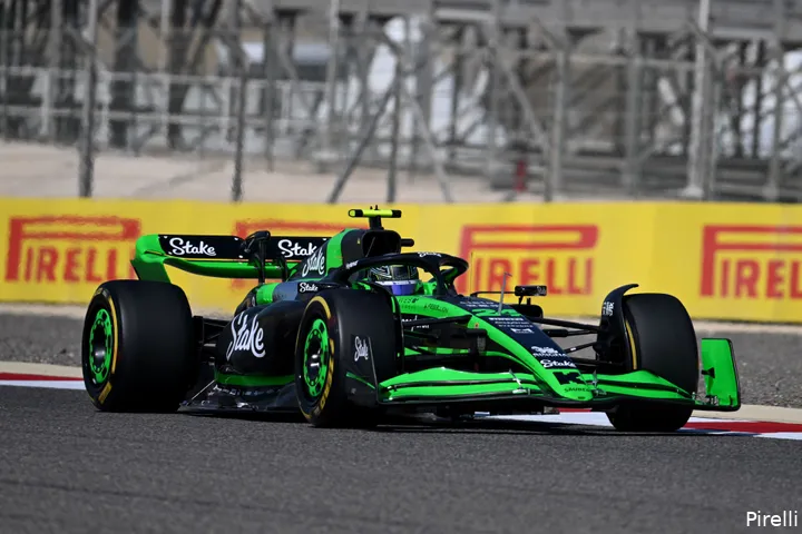 zhou guanyu stake wintertest bahrein 2024