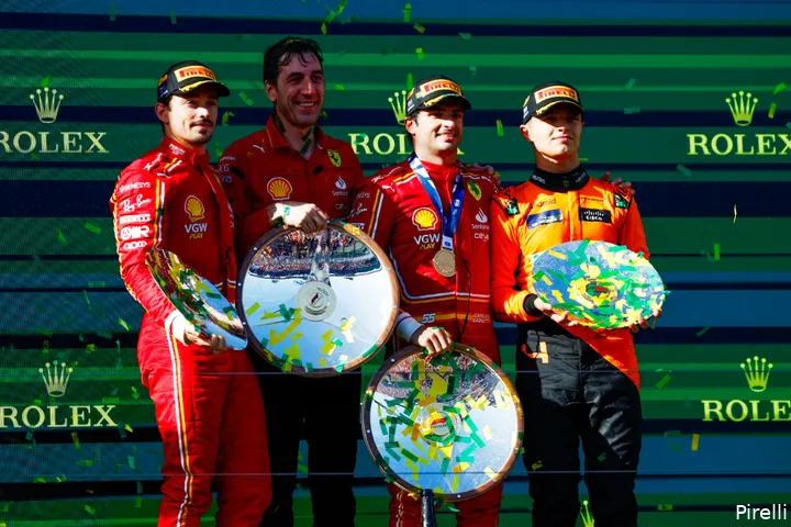 carlos sainz charles leclerc lando norris australie