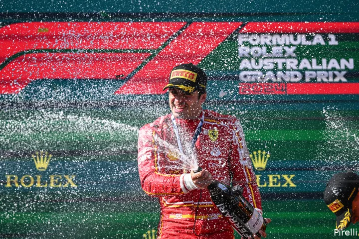 carlos sainz ferrari australie