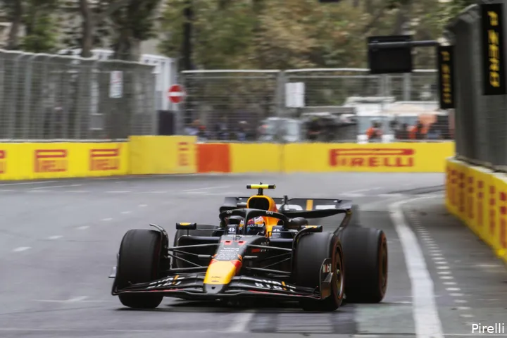<i>Pérez was de snelste Red Bull-coureur.</i>