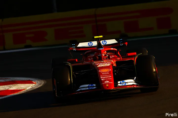 Carlos Sainz, dominant naar pole, kwalificatie GP Mexico 2024.