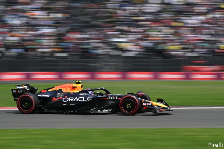 Ook Sergio Pérez haalde Q2 niet, Mexico 2024.