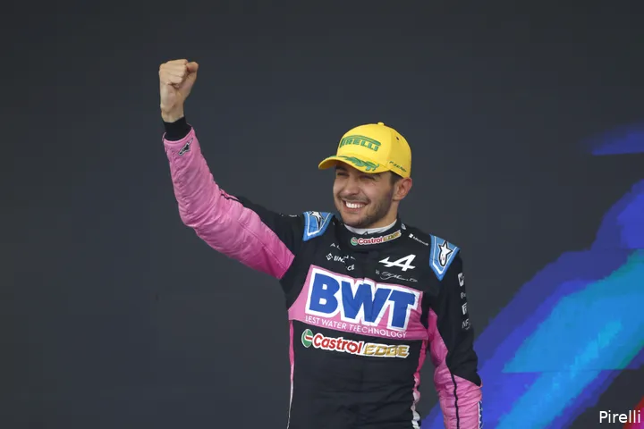 esteban ocon alpine gp sao paulo zondag 2024