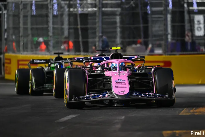 Gasly pakte de afgelopen race nog een podium en start nu op drie.