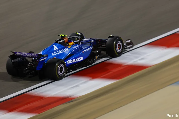 <i>Sainz in de FW47.</i>