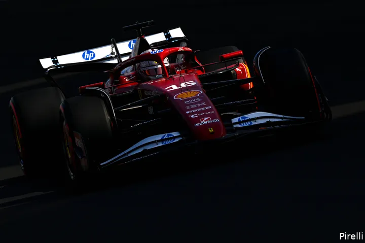 <i>Ferrari had een goed tempo in de race.</i>