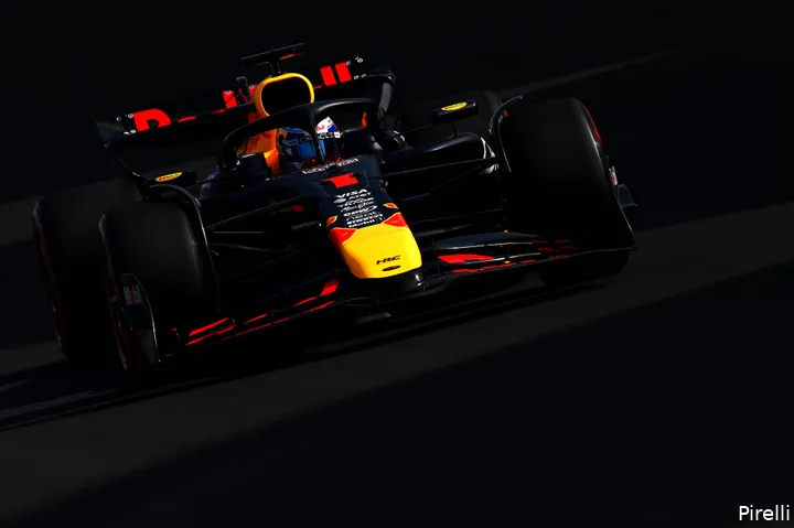 Verstappen in China.
