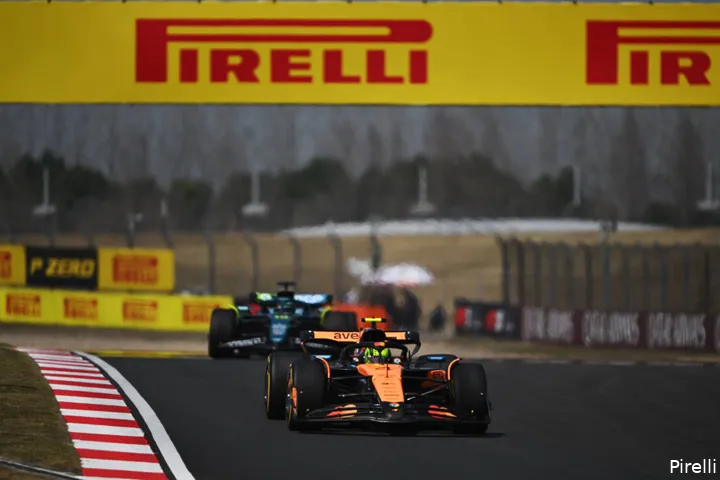 McLaren liep de poleposition mis voor de sprint van zaterdag.