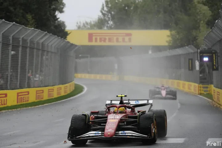pirelli lewis hamilton ferrari gp australie zondag 2025 2