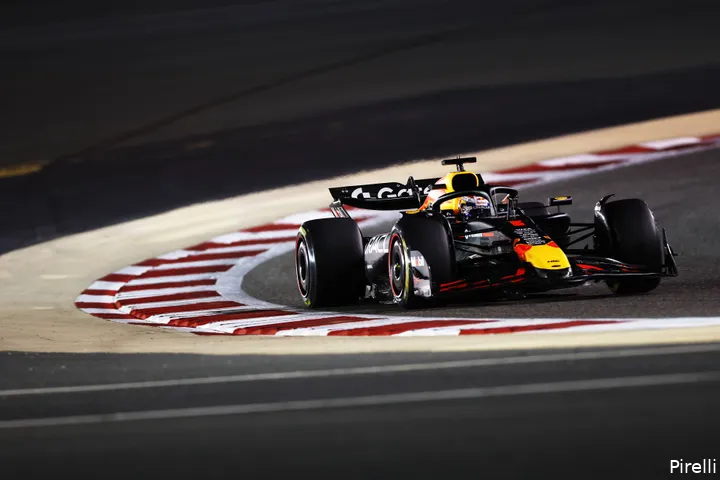 pirelli max verstappen red bull racing testdag 3 bahrein 2025 2
