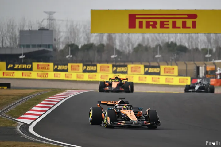 pirelli mclaren lando norris oscar piastri zondag gp china 2025