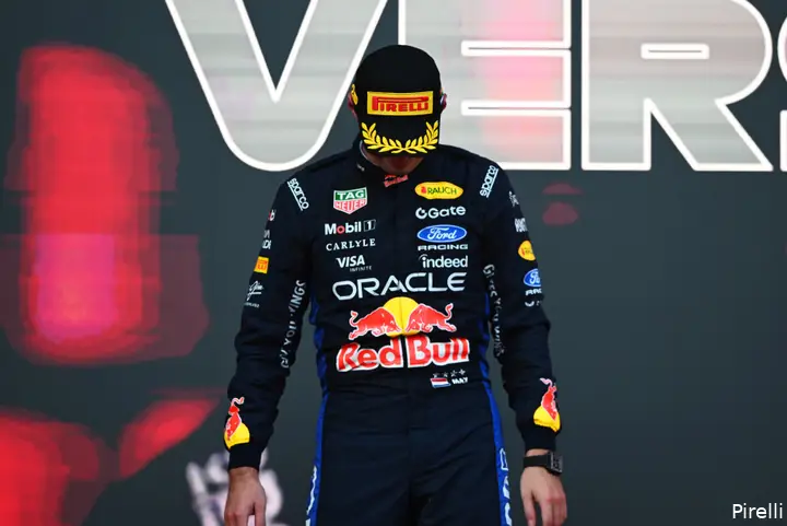 isack-hadjar-max-verstappen-baku-podium-bakoe-azerbeidzjan