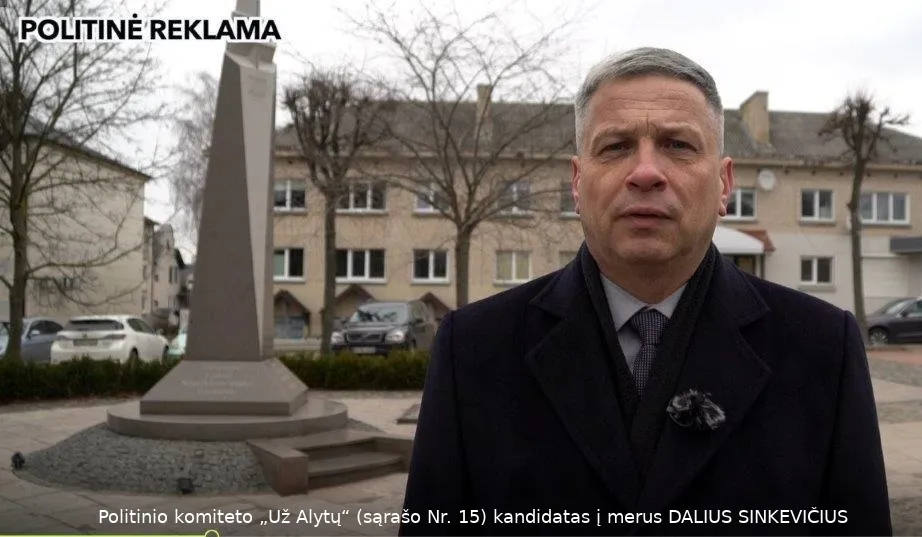 sinkevicius dalius uz alytu