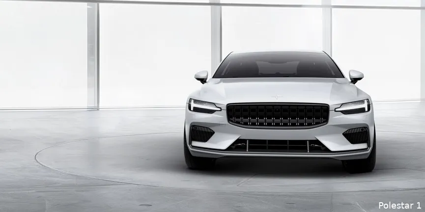 215050 polestar 1 white exterior front