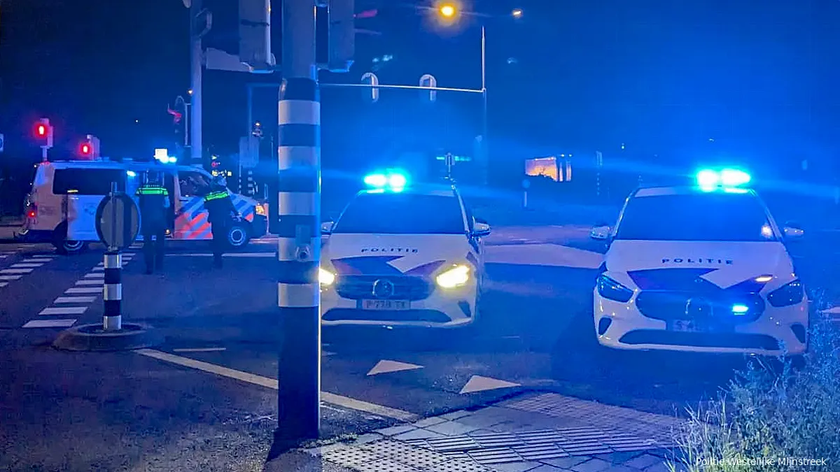 aanhouding politie bergerweg sittard