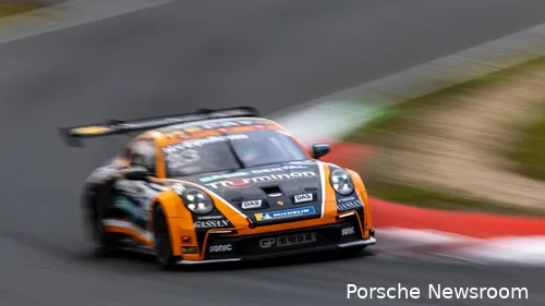 GP Elite heeft veel dingen kunnen testen op de Hungaroring. (Foto: Porsche Newsroom).