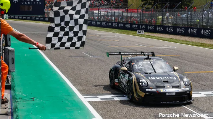 larry ten voorde imola 2024 porsche supercup