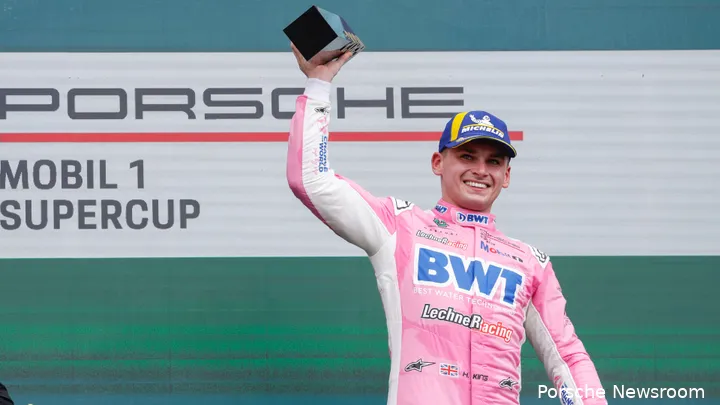 King pakte zijn eerste zege van het seizoen.&nbsp;(Foto: Porsche Newsroom)