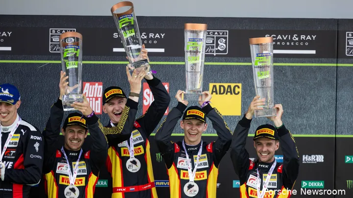 loek hartog nurburgring podium 2025