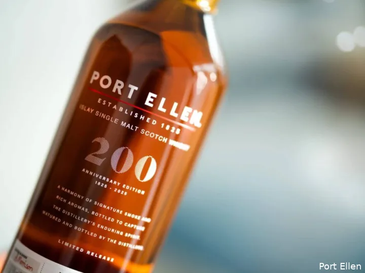 Port Ellen 42 Year Old 200th Anniversary whisky fles