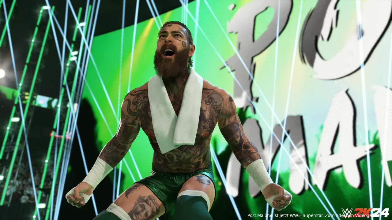 wwe 2k224 post malone