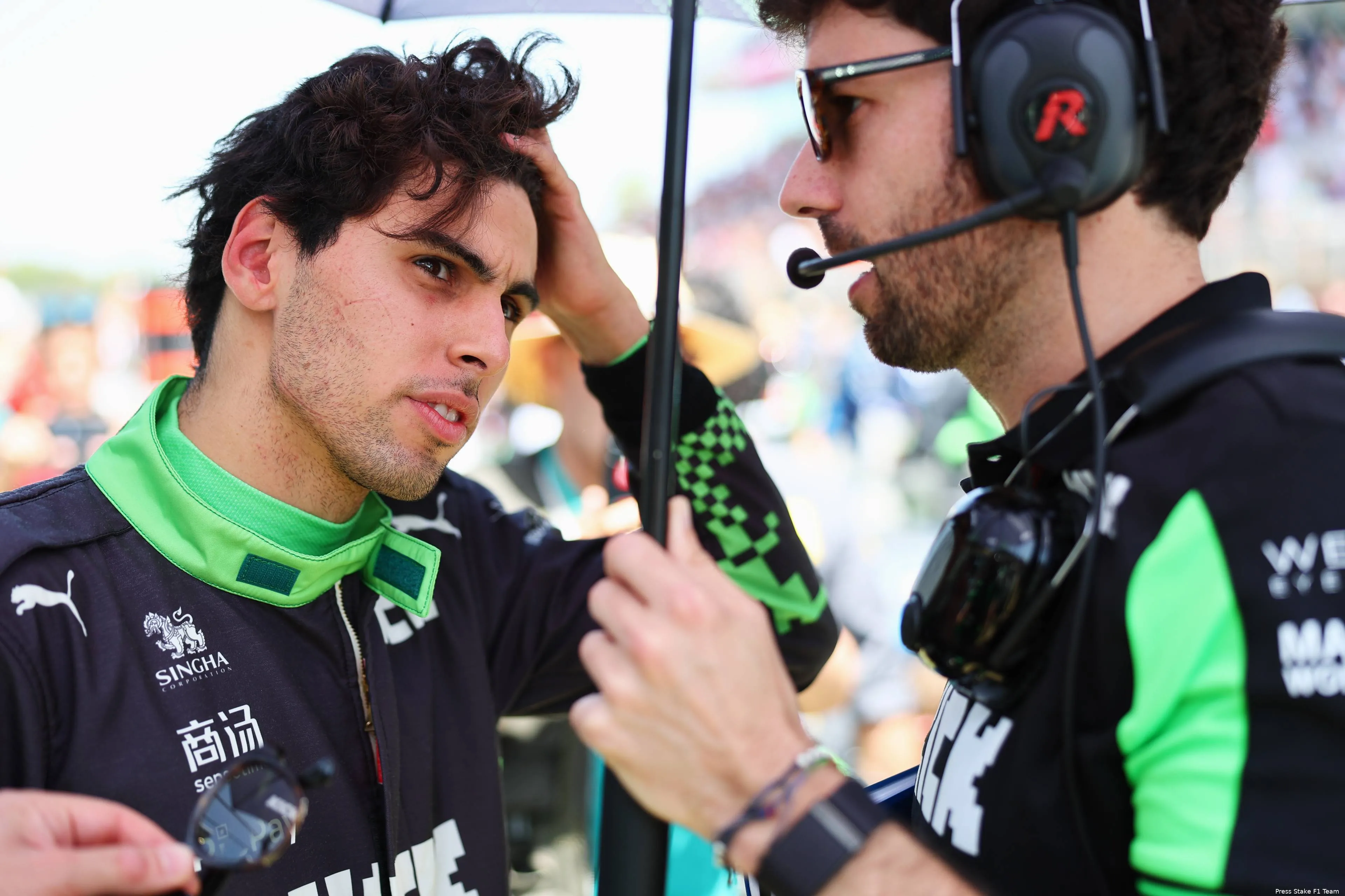 gabriel bortoleto stake kick sauber gp spanje 2025 zondag