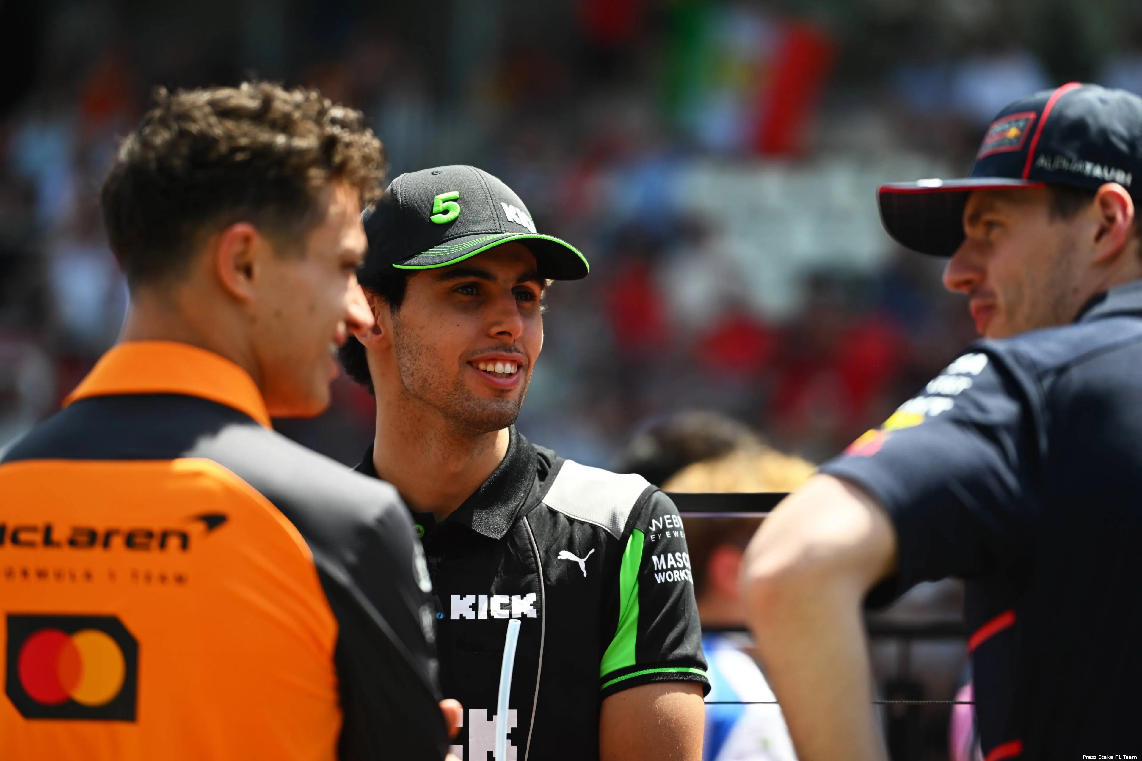 gabriel bortoleto stake kick sauber gp spanje 2025 zondag lando norris max verstappen