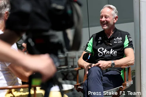 <i>Wheatley heeft het naar zijn zin bij Sauber.</i>