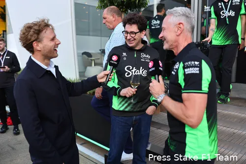 chiel van koldenhoven mattia binotto jonathan wheatley stake sauber gp groot brittannie 2025