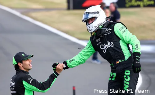 nico hulkenberg gabriel bortoleto stake sauber gp groot brittannie 2025