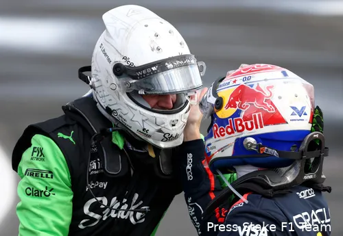 nico hulkenberg max verstappen red bull racing stake sauber gp groot brittannie 2025 2