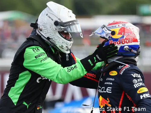 nico hulkenberg max verstappen red bull racing stake sauber gp groot brittannie 2025