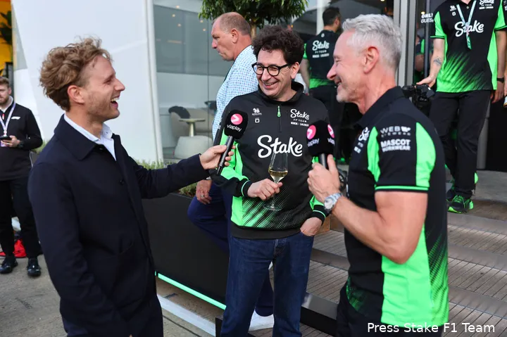 chiel van koldenhoven mattia binotto jonathan wheatley stake sauber gp groot brittannie 2025