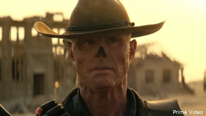Walton Goggins als The Ghoul in Fallout Amazon series