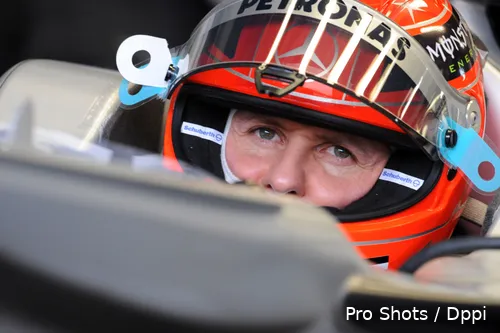 michael schumacher mercedes 2010