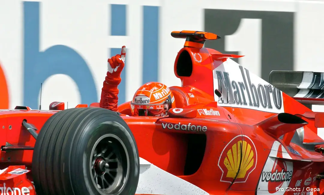 michael schumacher ferrari win 2004 duitsland