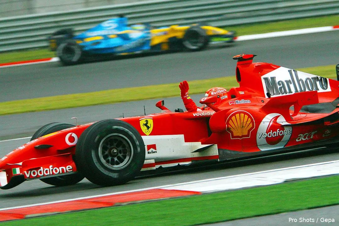michael schumacher ferrari win 2006 china 12