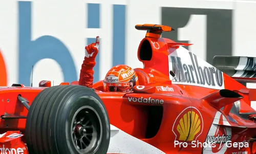 michael schumacher ferrari win 2004 duitsland