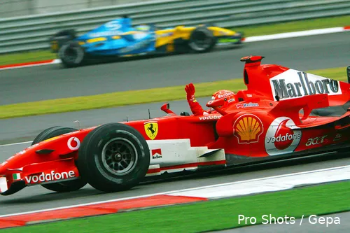 michael schumacher ferrari win 2006 china 12