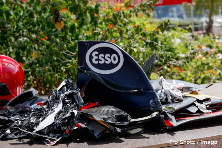 crash brokkenpiloten monaco perez